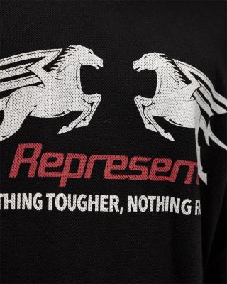 Mesh Pegasus Long Sleeve T Shirt