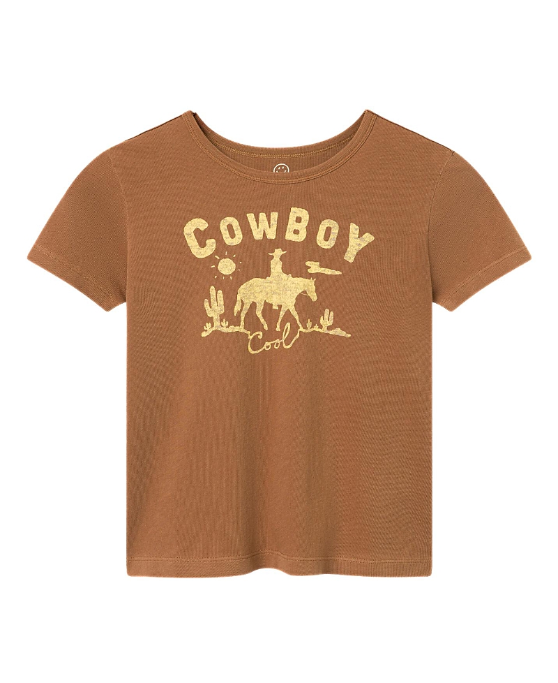 Junk Food Clothing Unisex Cowboy Cool Tee - Little Kid, Big Kid