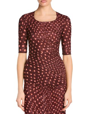 Mesh Half Sleeve Top