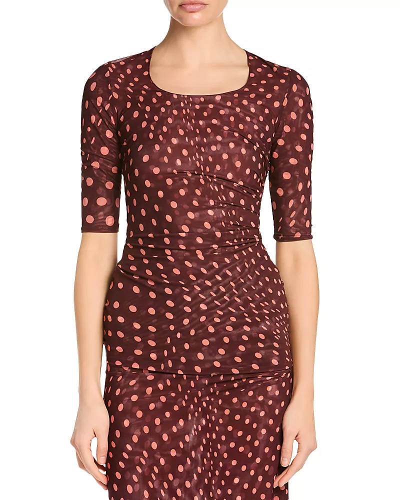 Stella McCartney Mesh Half Sleeve Top