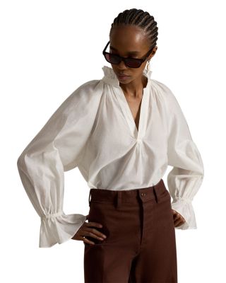 Cotton Silk Organdy Shirt