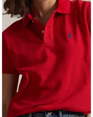 Classic-Fit Mesh Polo Shirt