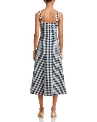 veronica beard brown gingham dress Veronica Beard Perenna Plaid Shirtdress | Elderberry Multi