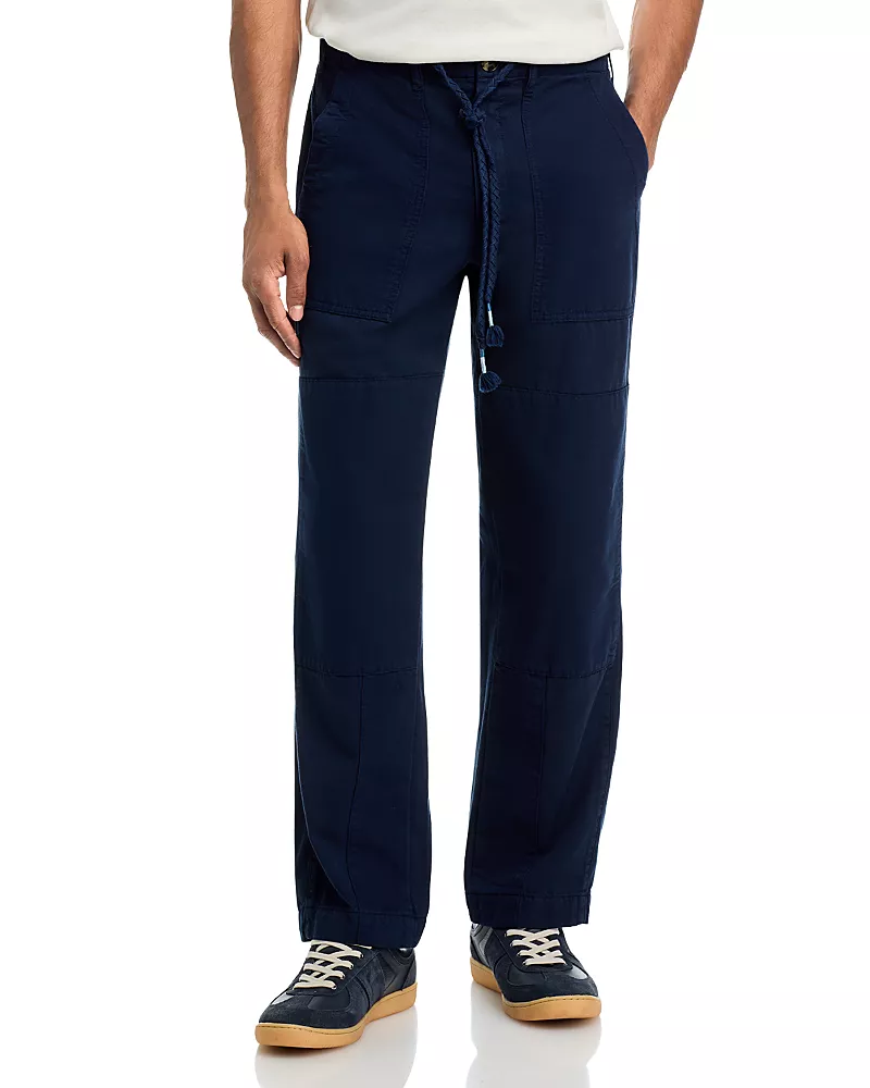 Simkhai Straight Fit Chase Utility Drawstring Pants