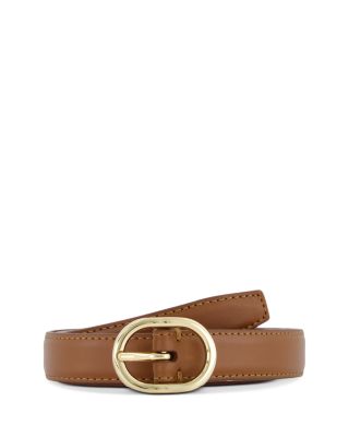 Women's Stitched Leather Belt
