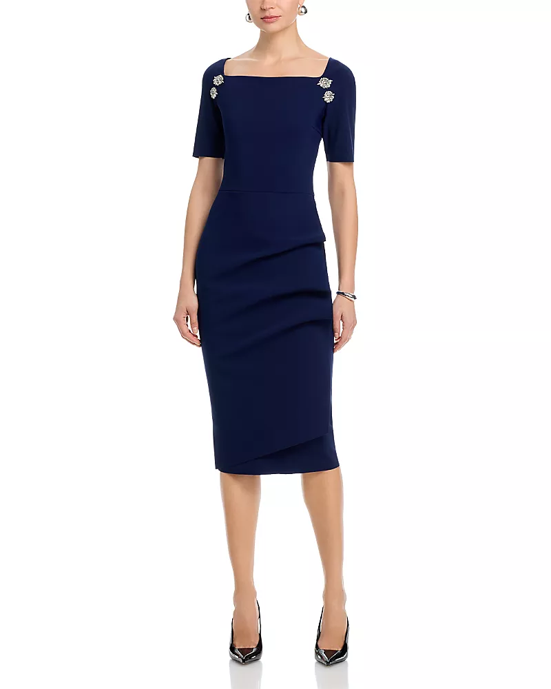 Chiara Boni La Petite Robe Molai Square Neck Dress