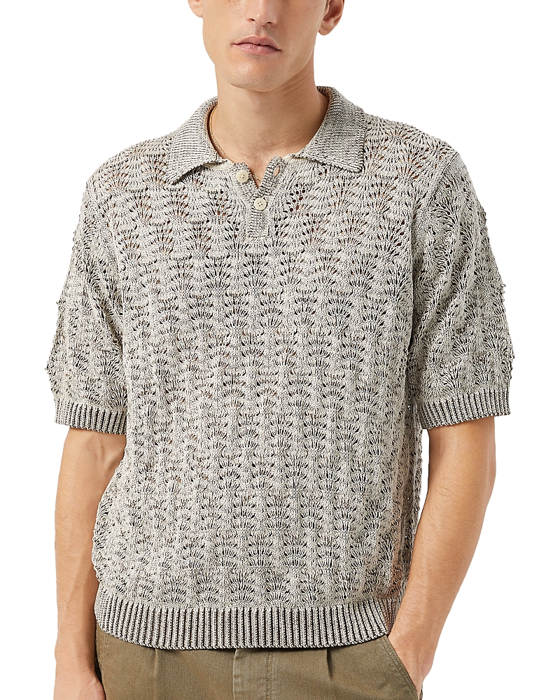 Corridor Relaxed Fit Cable Lace Polo