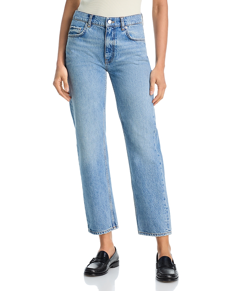 Anine Bing Kate High Rise Jeans in Arbor Blue