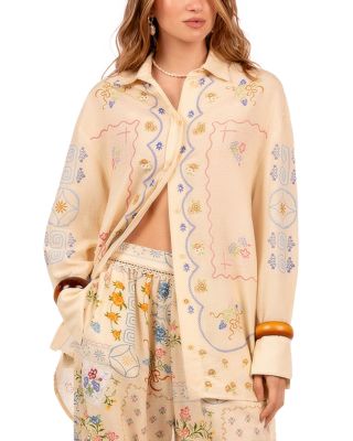 Anastasia Swim Cover Up Shirt