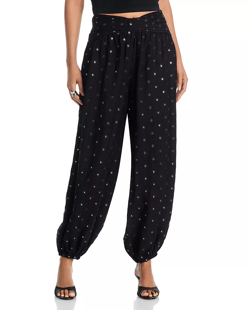 Aqua Mirror Balloon Pants - Exclusive