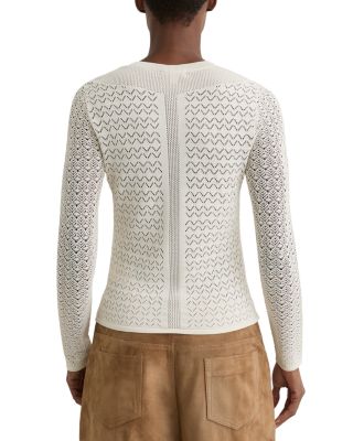 Bella Pointelle Knit Top