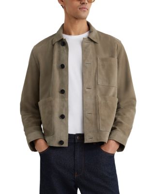Danny Regular Fit Suede Worker Jacket