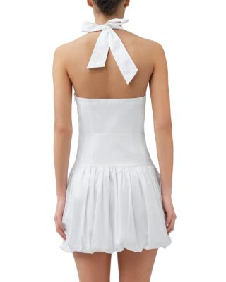 Brooke Cotton Halter Mini Dress