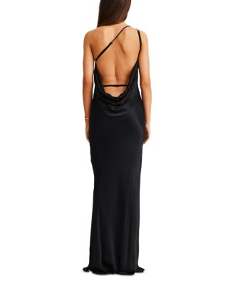 sachin and babi light blue dress Isla Cowl Back Gown – SIR main image 0