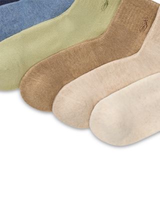 Cushioned Quarter Crew Socks, Pack of 6 - thumbnail 8