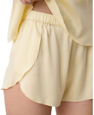 Silk Tulip Back Pajama Set