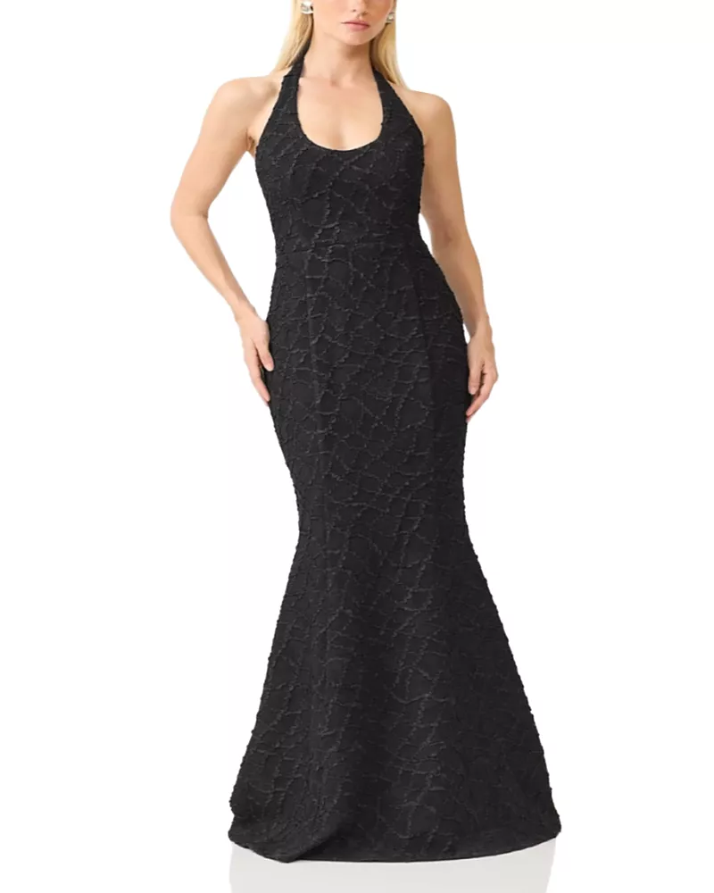 Elliatt Alexandra Halter Neck Gown