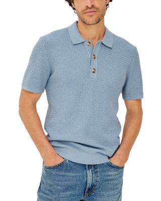 Nathan Relaxed Fit Knit Polo Shirt