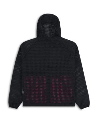 System Hooded Basketweave Jacket