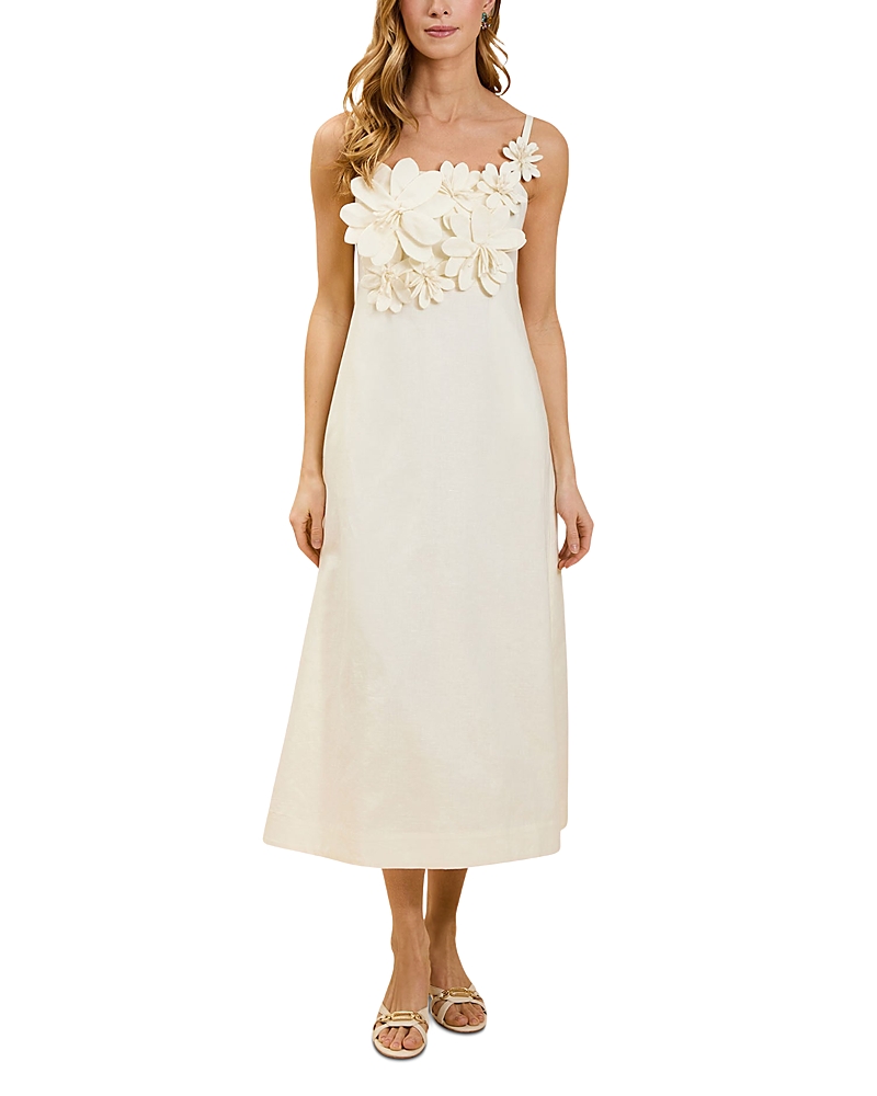 Mestiza New York Esperanza 3D Floral Midi Dress