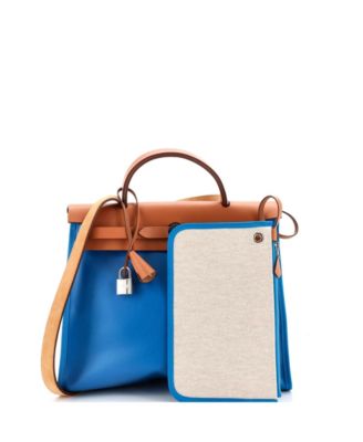 31 Herbag Zip Leather and Toile