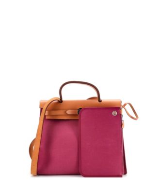 31 Herbag Zip Leather and Toile