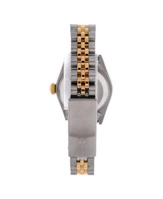  Oyster Perpetual Datejust Automatic Watch in Stainless Steel and Gold 26mm
