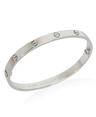  Love 18k White Gold Bracelet