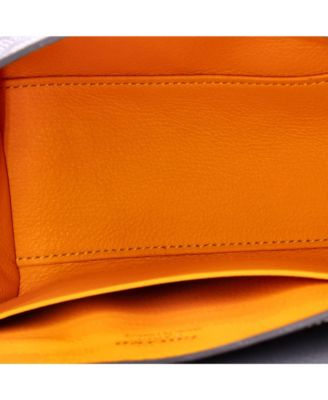  Mini Saigon Top Handle Bag Coated Canvas with Leather