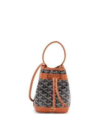  Mini Petit Flot Bucket Bag Coated Canvas