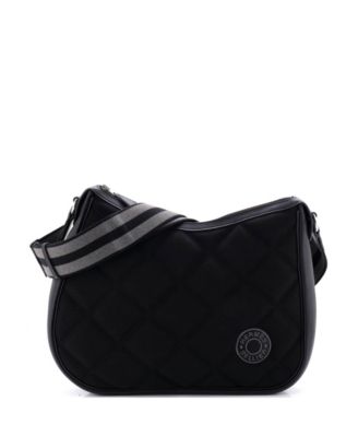 Horseback Shoulder Bag Woolycot Canvas and Leather