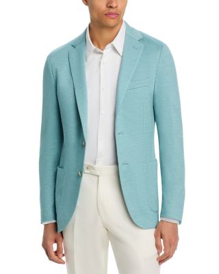 Wool, Linen, & Silk Jersey Unstructured Sport Coat