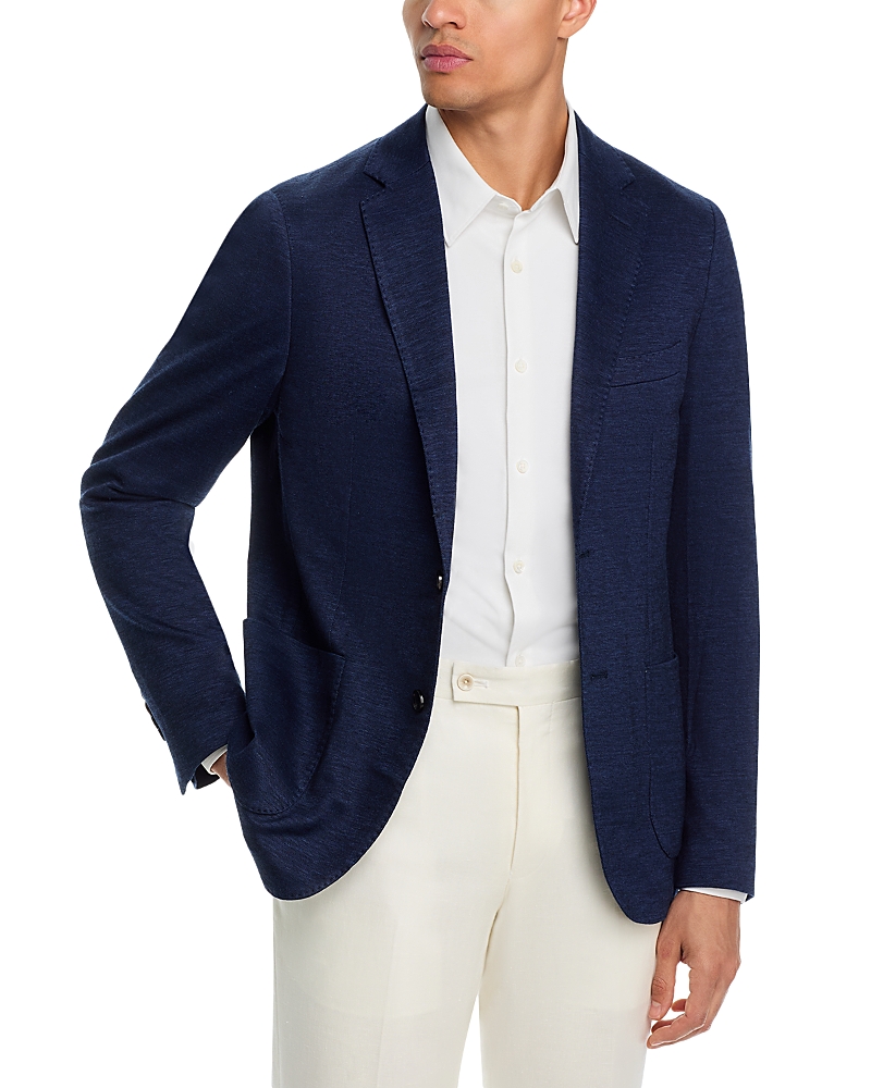 Maurizio Baldassari Wool, Linen, & Silk Jersey Unstructured Sport Coat