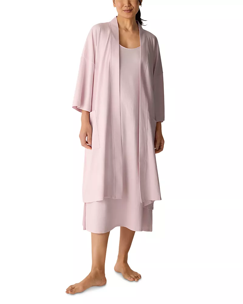 Eileen Fisher Three Quarter Sleeve Boxy Robe