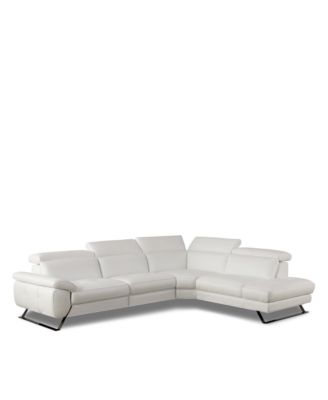 Tremezzo Three Piece Leather Sectional - Exclusive
