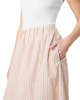 Rhodes Ruched Waist Midi Skirt