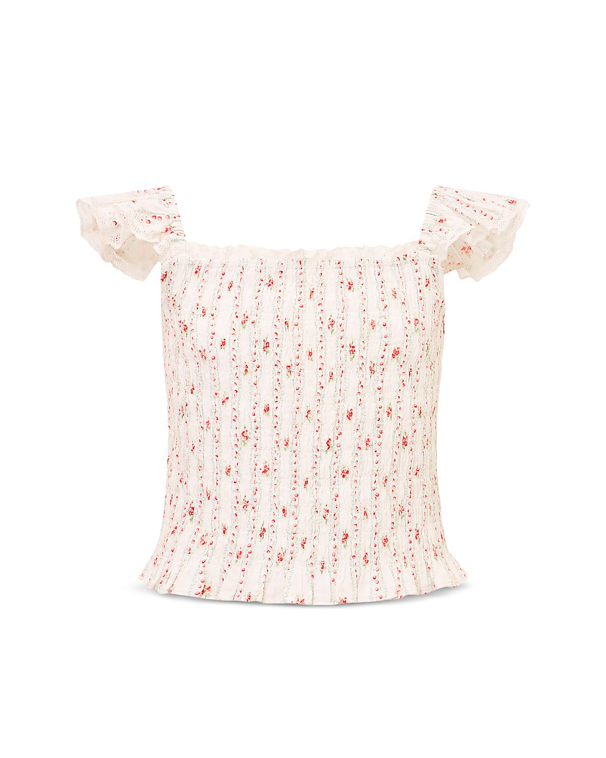 LoveShackFancy Girls' Caspia Tween Top - Big Kid