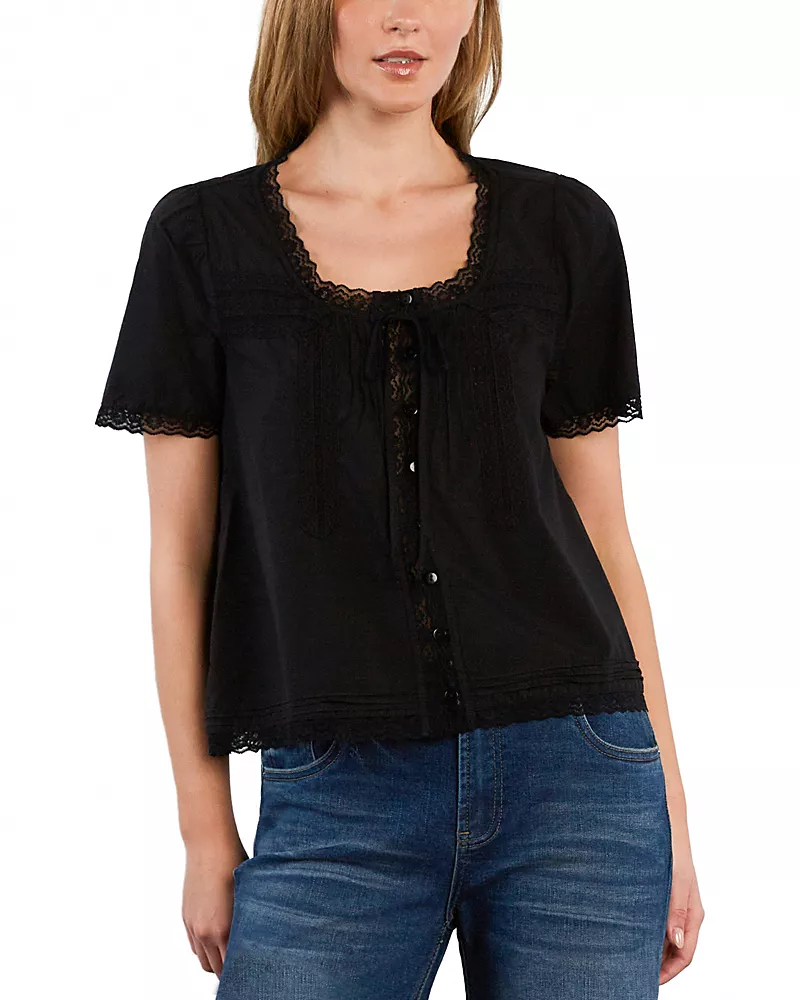 Billy T Juliet Cottage Lace Top