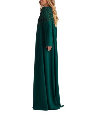  Burney Sequin Embroidered Caftan Gown