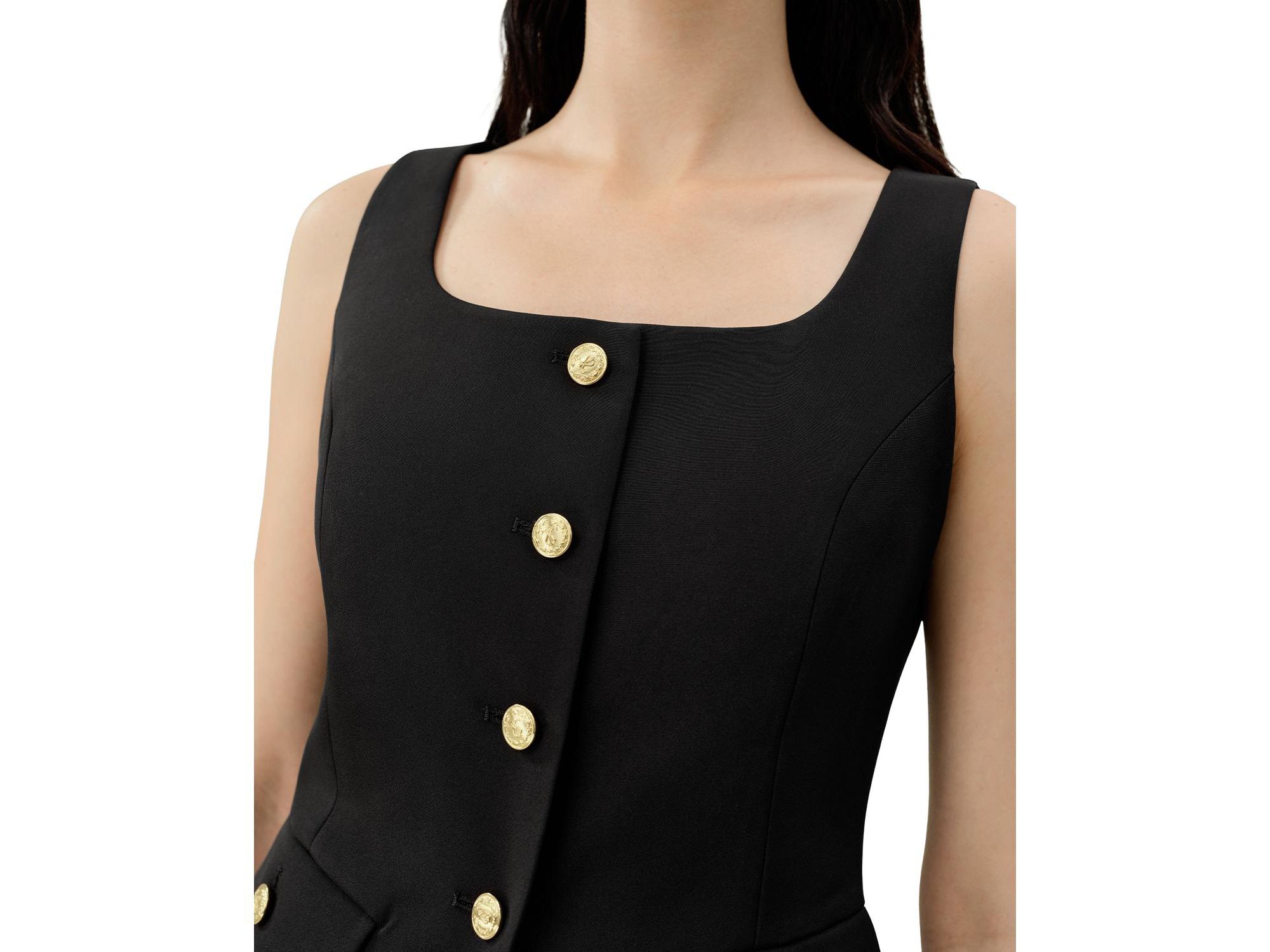 Cintre U-Neck Sleeveless Vest — Image 4