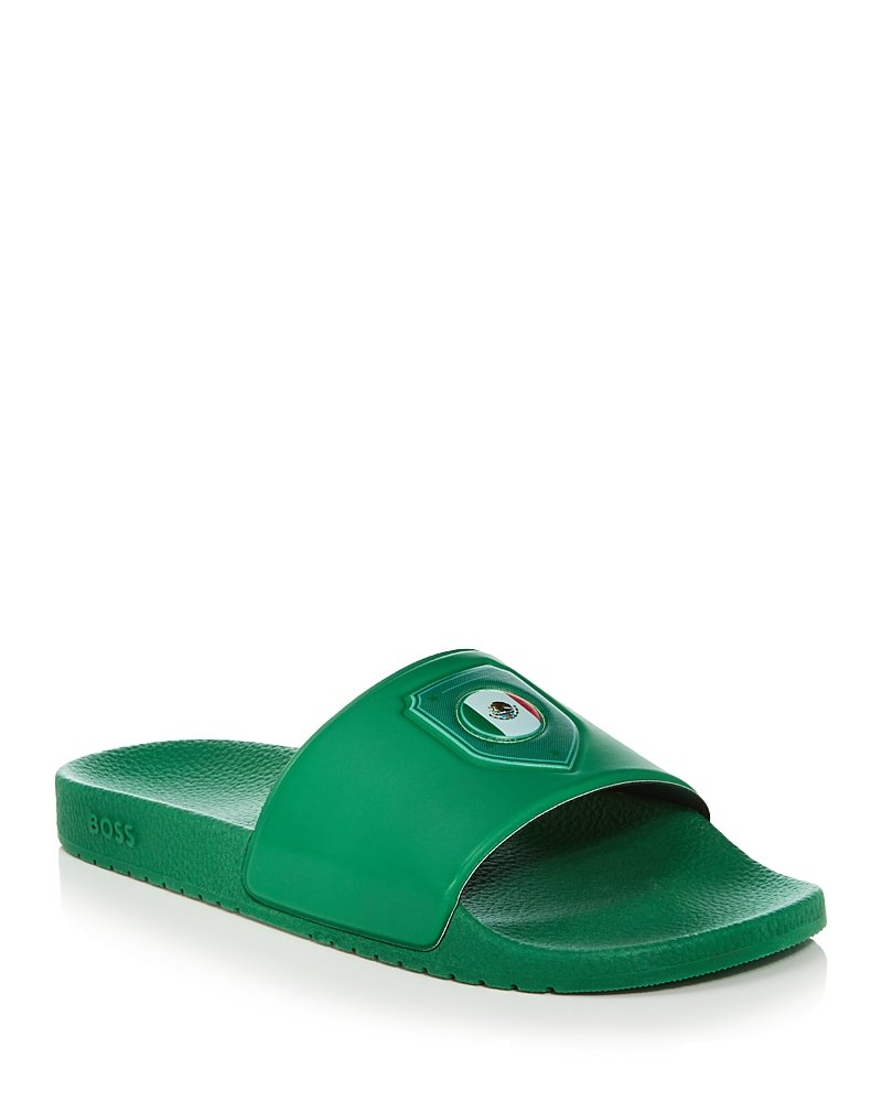 Boss Soccer Men's Aryeh Slides in Brazil