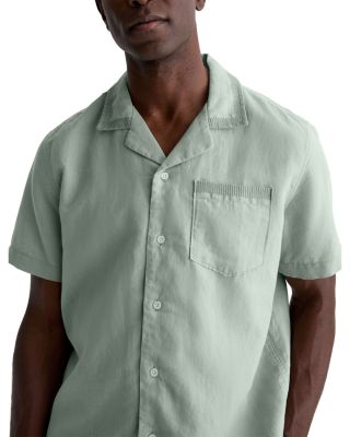 Relaxed Fit Camp Collar Shirt