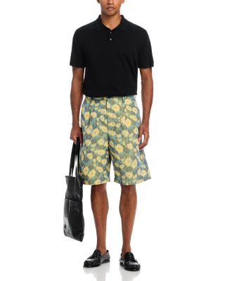 Floral Print Bermuda Shorts