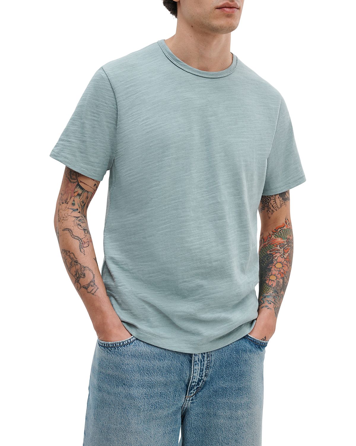 rag & bone Flame Classic Fit Short Sleeve Tee