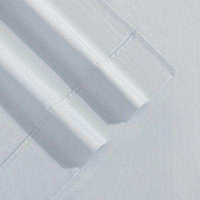 Egyptian Cotton Solid 4 Piece Sheet Set, Queen