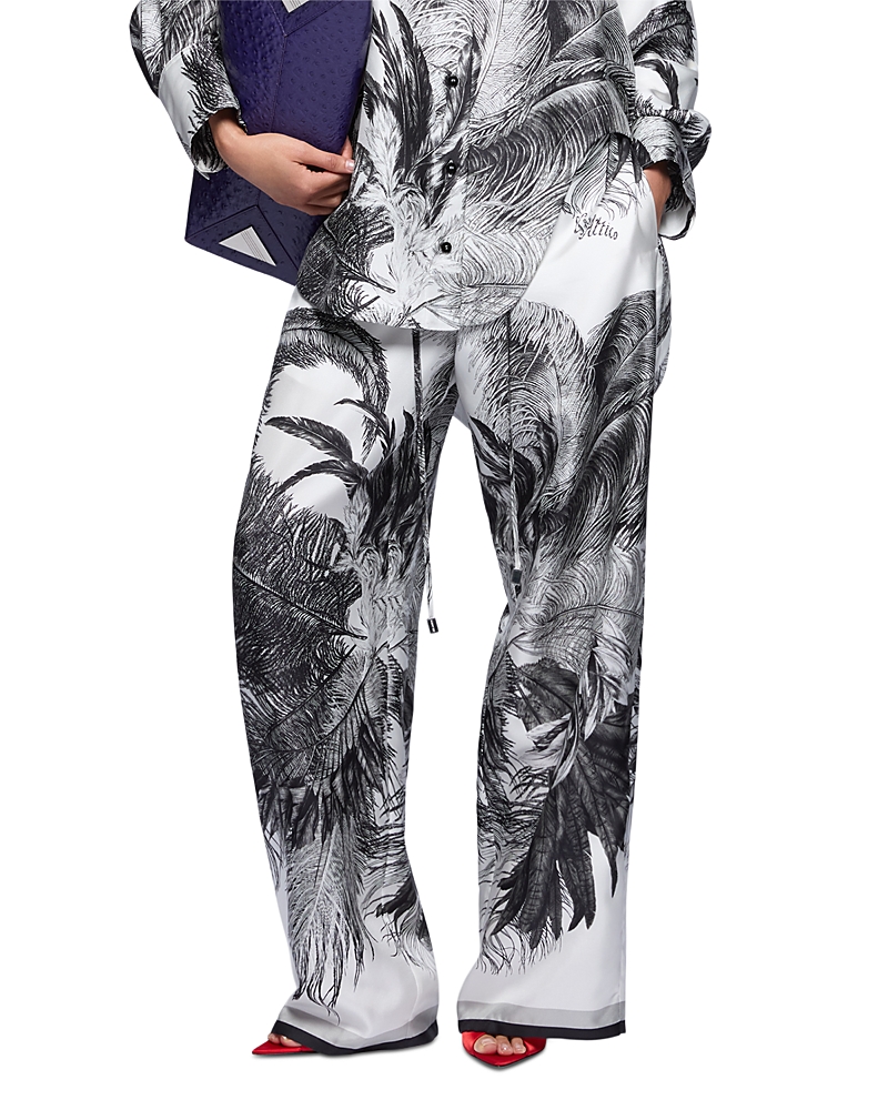 The Attico Silk Pants