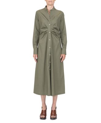  Genny Long Sleeve Shirt Dress