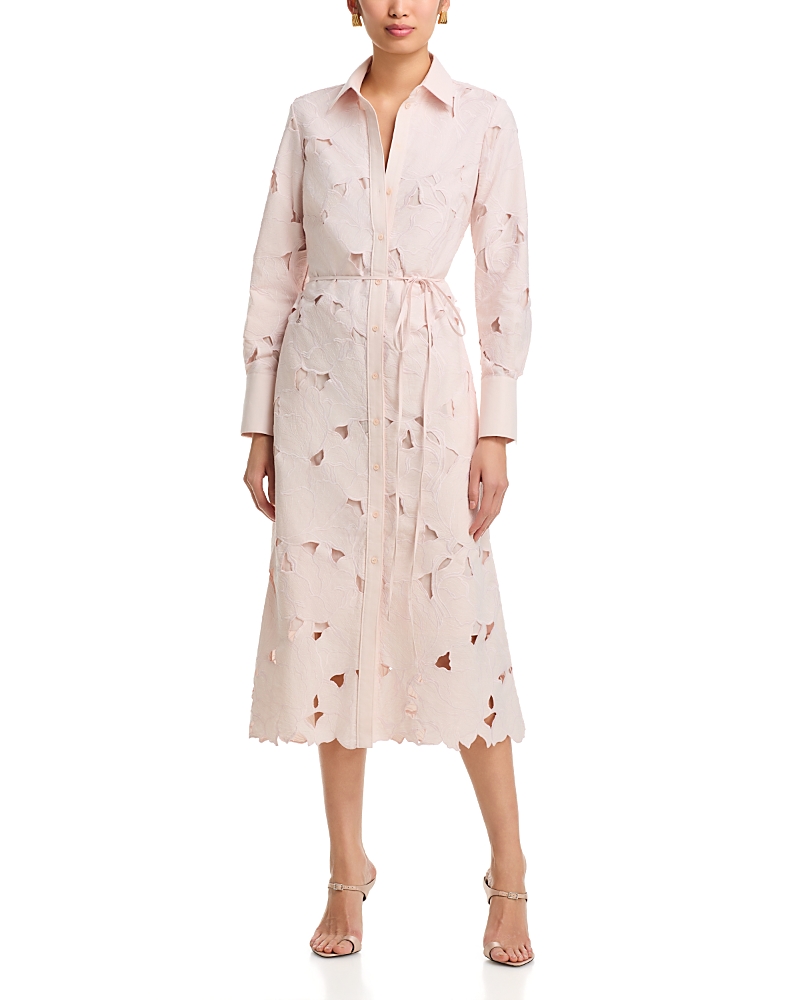 Erdem Long Sleeve Shirt Dress