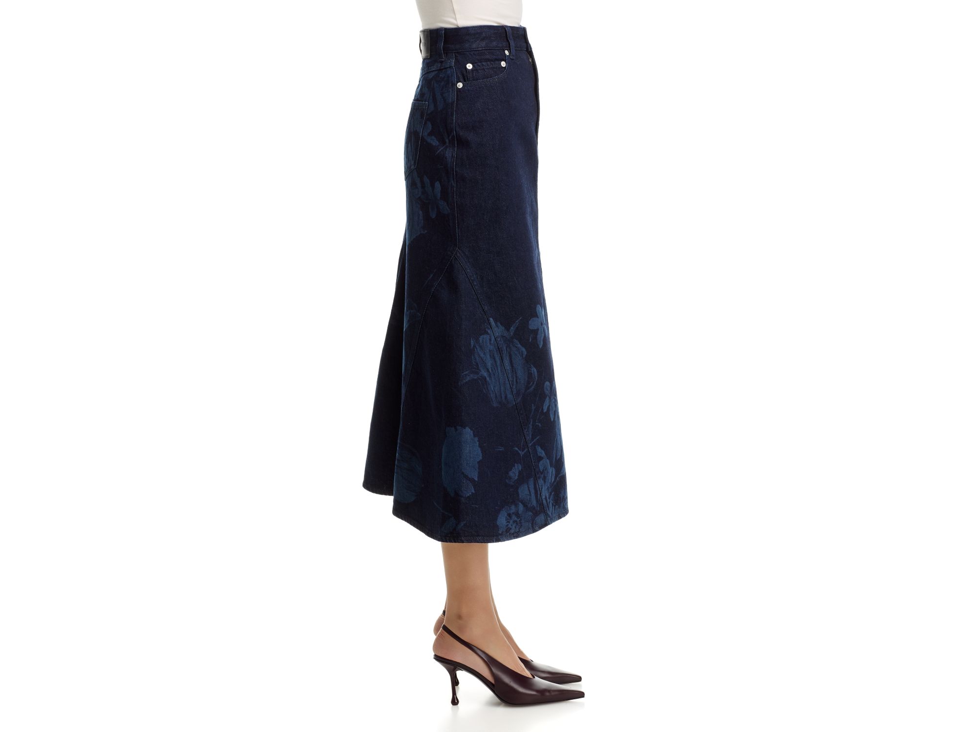 Fluted Midi Skirt — Image 4