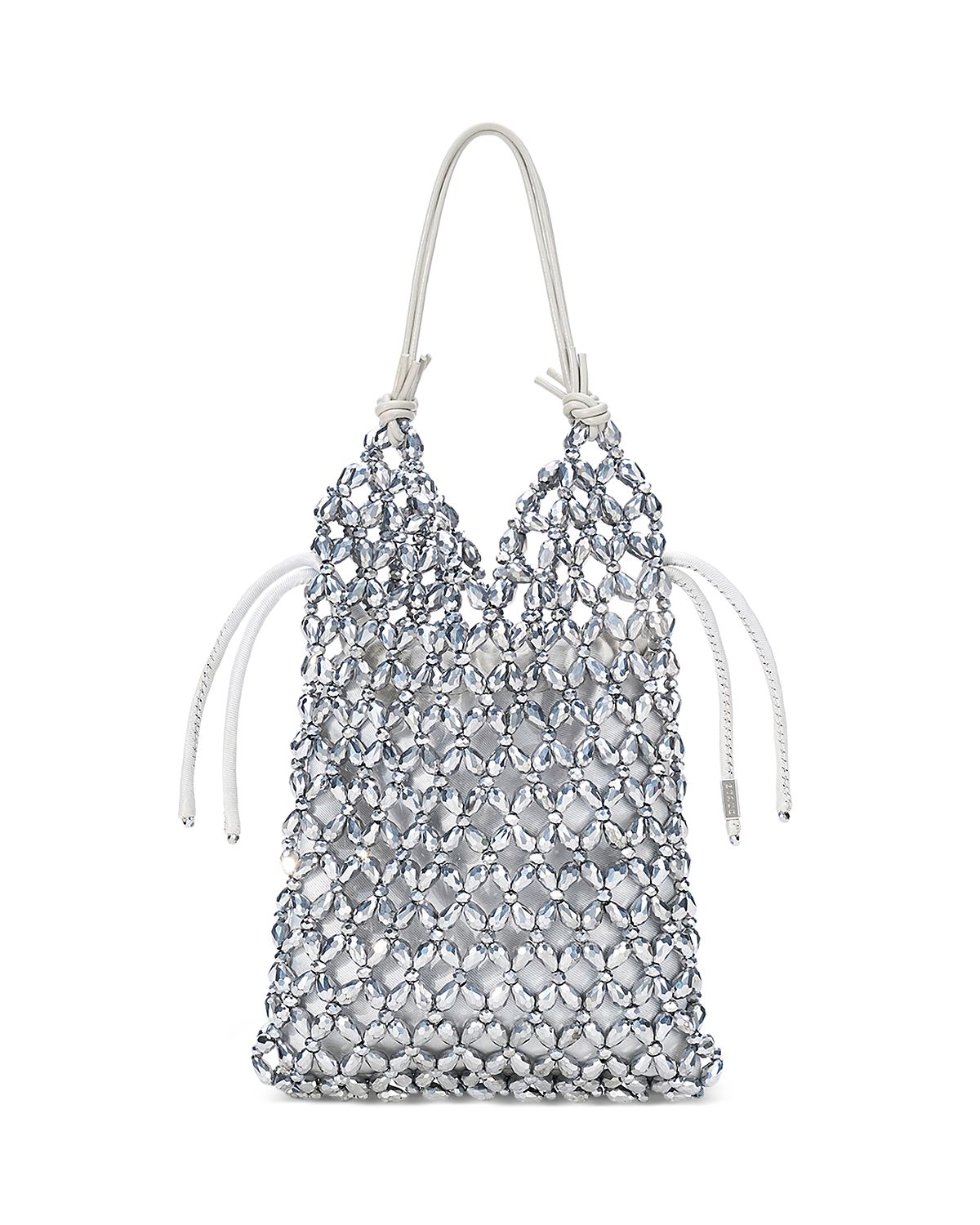 Staud Karla Crystal Beaded Bucket Bag